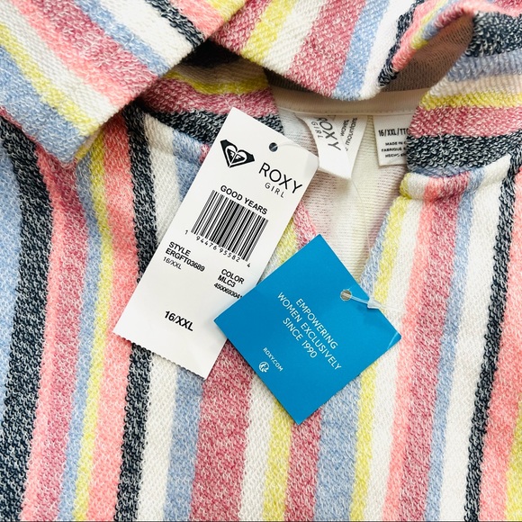 Roxy Girls Poncho Hoodie - Picture 5 of 5